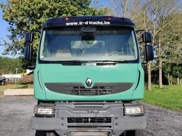 RENAULT KERAX 410 DXI-GRUE ATLAS 16T/M-BIBENNE 6X4- ONLY 290 000KMS